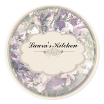 cream orchids spice jar labels stickers by Lisa_Dawn cream orchids spice jar labels stickers