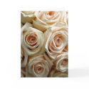 Cream Rose Bouquet - Customizable Invitation cards