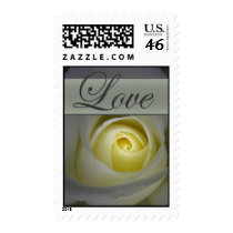 Cream Rose Love Postage postage by aslentz Cream Rose Love Postage postage