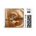 Cream Rose (Small Square) Love Postage postage by TDSwhite Cream Rose (Small Square) Love Postage postage
