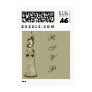 Cream Rose Tassle and Sage Green