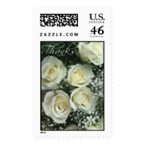 Cream Rose Thank you Stamp by aslentz Cream Rose Thank you Stamp