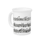 Creamer Bach Cello Suite Beverage Pitcher