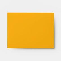 "Creamsicle" Orange Rose Envelope