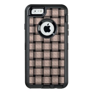 Creamy Cocoa Basket Weave OtterBox iPhone 6/6s Case
