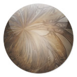 Creamy Coffee Brown Shiny Marble stickers
