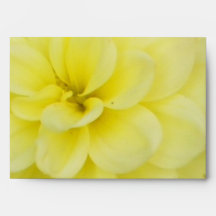 Creamy Dahlia Envelope
