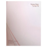 Creamy Flowing Letterhead