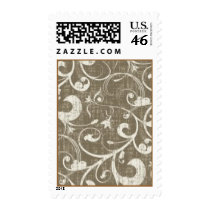 Creamy Vintage Swirl Postage