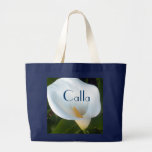 Creamy White Calla Tote Bag