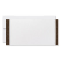 Creamy white holiday gift picture card