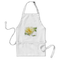 Creamy Yellow Rose 2 aprons