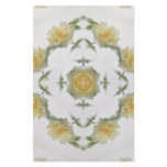 Creamy Yellow Rose Kaleidoscope Art 1 Personalized Stationery