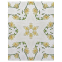 Creamy Yellow Rose Kaleidoscope Art 2 letterhead