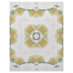 Creamy Yellow Rose Kaleidoscope Art 3 Letterhead Template