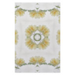 Creamy Yellow Rose Kaleidoscope Art 3 Stationery Paper