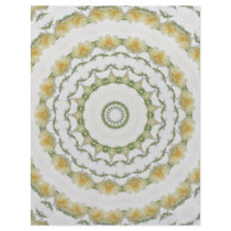 Creamy Yellow Rose Kaleidoscope Art 5 letterhead