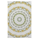 Creamy Yellow Rose Kaleidoscope Art 5 Stationery