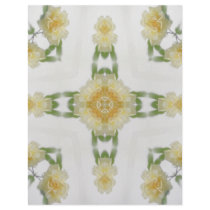 Creamy Yellow Rose Kaleidoscope Art 6 letterhead