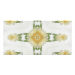 Creamy Yellow Rose Kaleidoscope Art 6 Photo Greeting Card