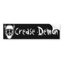 Crease Demon Bumper Sticker bumper stickers