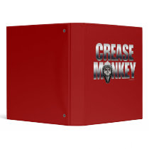 Crease Monkey (Chrome) Avery Binder by eBrushDesign Crease Monkey (Chrome) Avery Binder