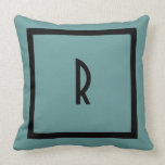 Create a Custom Throw Pillow with Black Border pillows