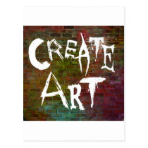 Create Art Designs Post Card