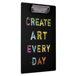 Create Art Every Day Clipboard