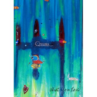 Create - art, What You Love card