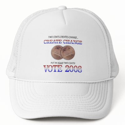 Create Change 2008 Hat by nemos1271