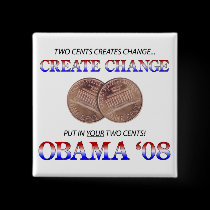 Create Change with Obama buttons by nemos1271 Create Change with Obama buttons