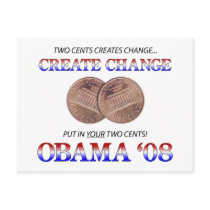 Create Change with Obama postcards by nemos1271 Create Change with Obama postcards
