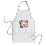 Create Colorful Mermaid Muse aprons