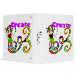 Create Colorful Mermaid Muse Binder