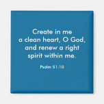 CREATE IN ME - 1118 REFRIGERATOR MAGNET