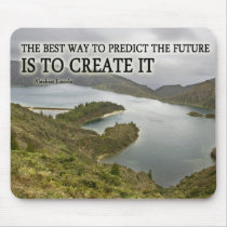 Create It Quote on Photograph Mousemat