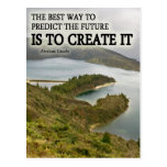 Create It Quote on Photograph Post Cards