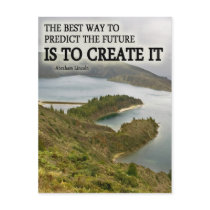 Create It Quote on Photograph Post Cards