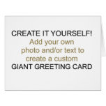 Create It Yourself Giant Greeting Card