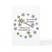 Create Magic Greeting Card