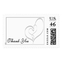 Create Unique Thank You Postage postage by White_Wedding Create Unique Thank You Postage postage