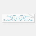 Create Wings Bumper Stickers