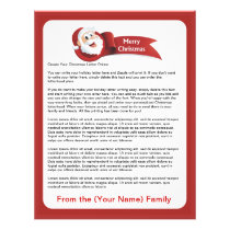 Create Your Christmas Letter Online letterhead