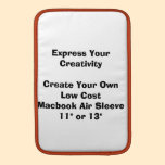 Create Your Low Cost Macbook Air Laptop Sleeve Macbook Sleeve