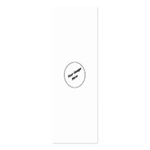 Create Your One Of A Kind Bookmark Business Card Template