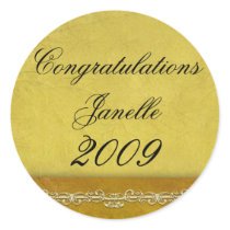 Create your own 2009 graduation products sticker