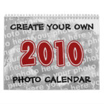Create Your Own 2010 Photo Calendar