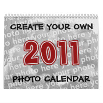    Calendar 2011 on Create Your Own 2011 Photo Calendars