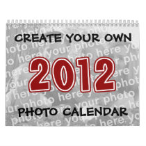 Create Your Own 2012 Photo Calendars